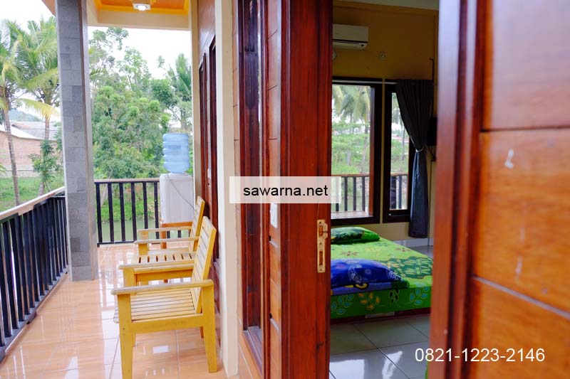 Lantai atas Homestay Andrew