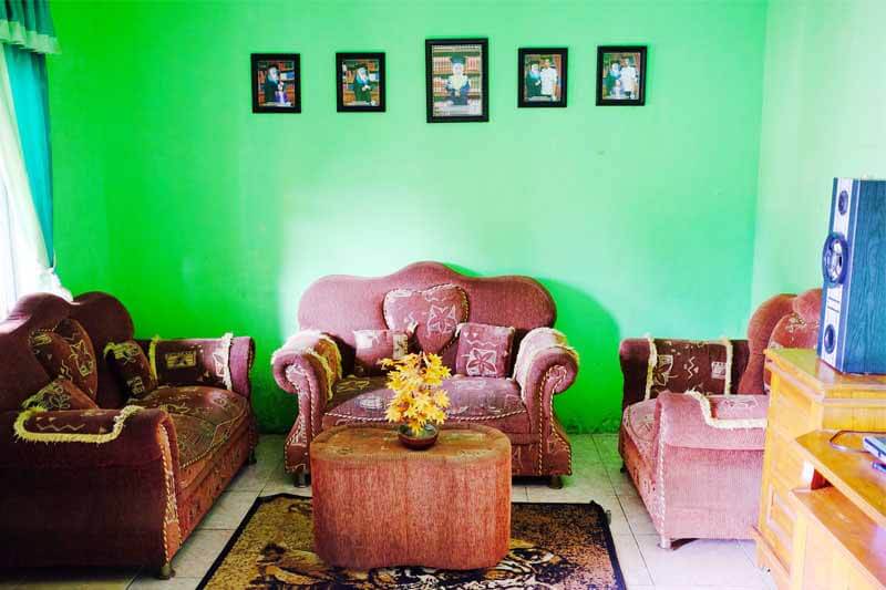 Elsa Homestay Sawarna - Ruang tamu