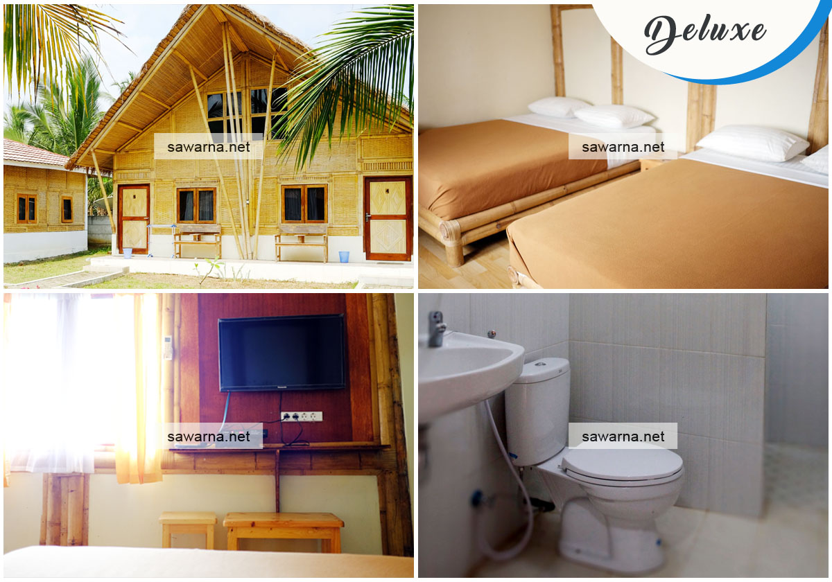 Sawarna Paradiso Deluxe Room Penginapan Sawarna Untuk Keluarga