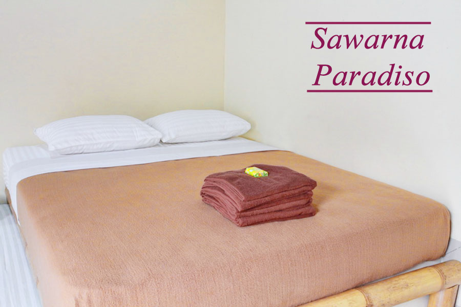 Room Single Bed Resort Sawarna Paradiso