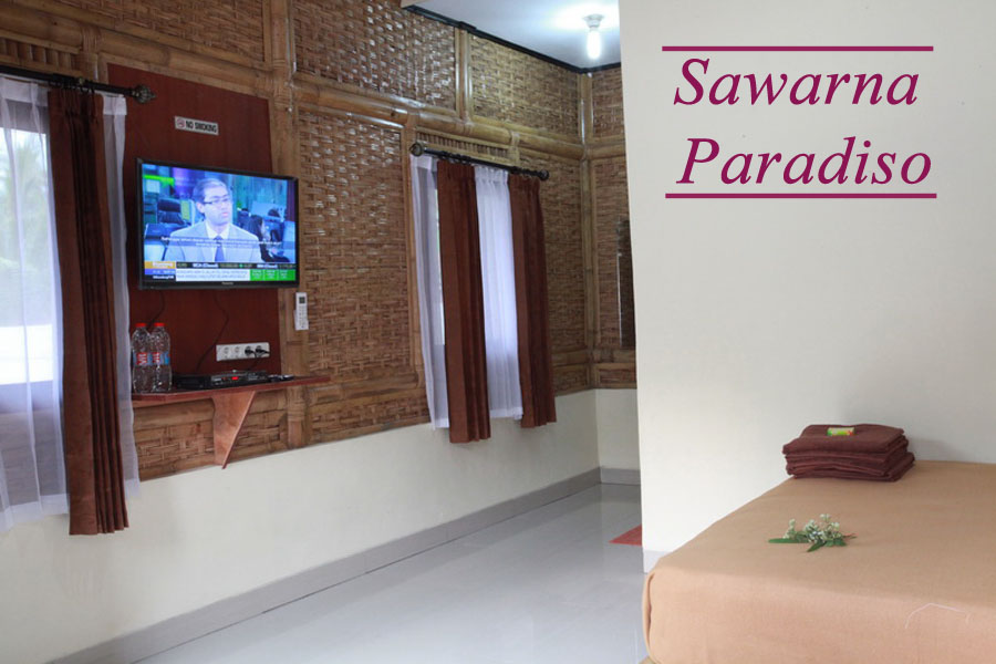 Fasilitas TV Resort Sawarna Paradiso